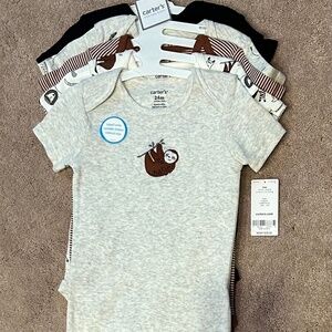 5 pack boy onesie NWT
